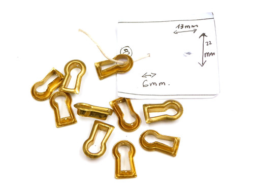 13x22mm lot entrée serrure - entrée, de
