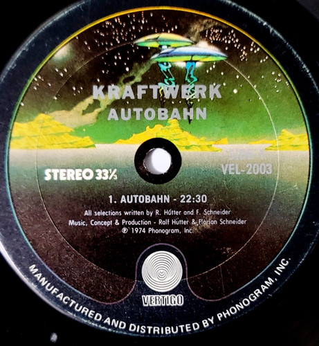 Kraftwerk autobahn vertigo - lp,
