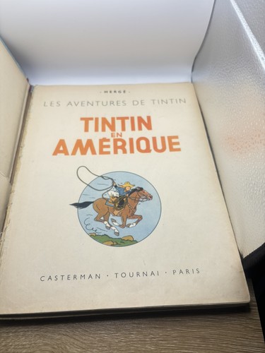 Tintin amérique 4ème plat - 4ème,