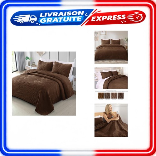 Couvre lit matelassé 220x240 - matelassé,