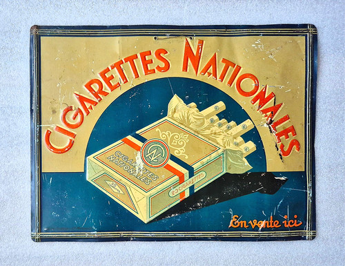 Rare tôle lithographiée - rare,