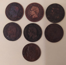 FRANCE NAPOLEON III 7 PIECES