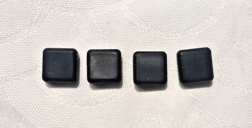 Pieds caoutchouc pc - caoutchouc, (4pièces)