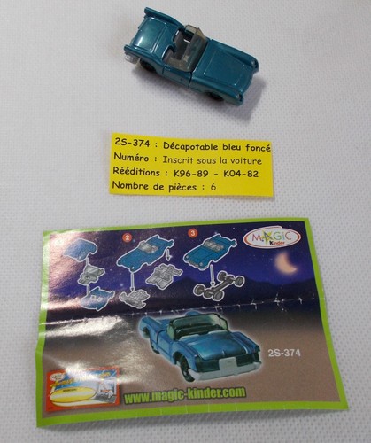 Kinder voiture décapotable - kinder,
