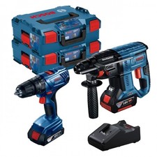 Pack Perceuse-visseuse sans-fil GSR 18V-21 + Perforateur GBH 18V-21 L-BOXX - 06