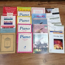 Sheet Music, Alfred’s Basic Piano Prep Course, John Thompson's, Bastien Lot