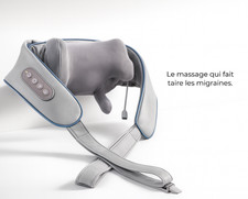 Appareil de Massage Cervical – Shiatsu Chauffant – Anti Migraine & Tensions