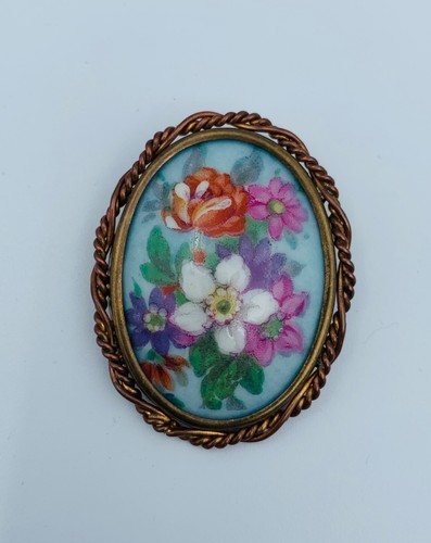 Broche fantaisie limoges - fantaisie,