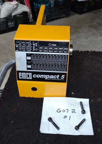 Emco compact lathe - compact,