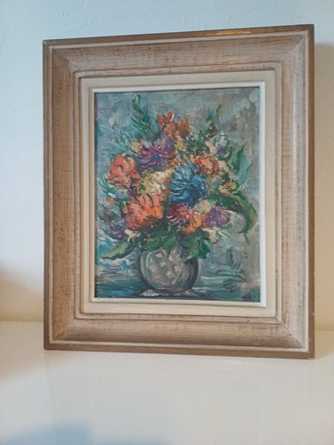 Tableau bouquet de - -,