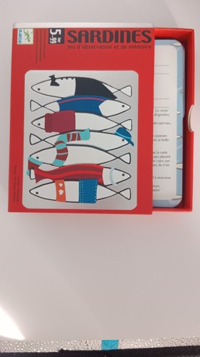 Djeco sardines jeu cartes - sardines, de