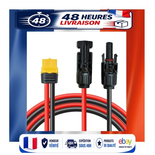 Câble charge solaire - charge, m