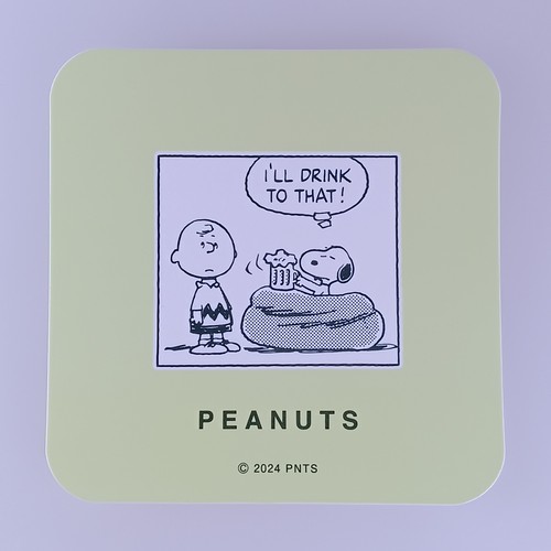 Sous verre imperméable - sous-verre, snoopy
