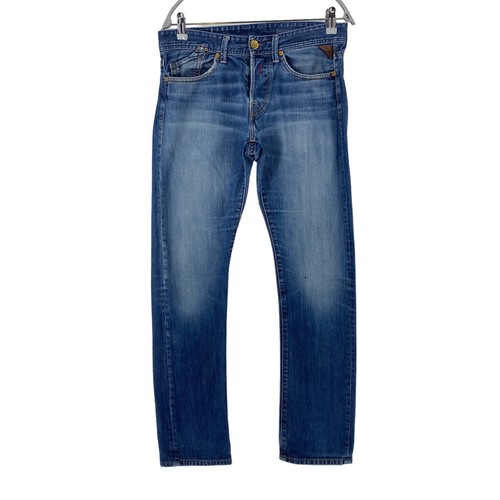 Replay bleu slim droit jeans - droit,