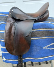 County Saddlery Competitor Dressage Saddle Made in England