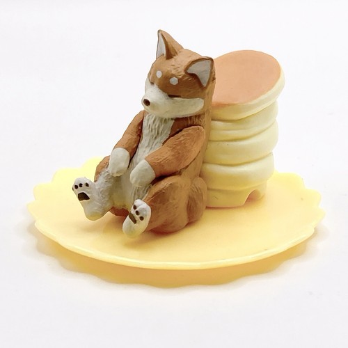 Mini figurine mascotte shiba - figurine,