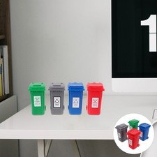  4 PCS Mini Poubelles De Rue