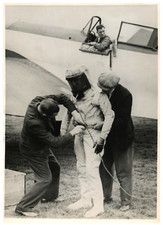 The English Sawyne Aerial Diver Vintage Silver Print Silver Print  