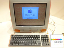 Vintage Apple iMac Tangerine Orange PowerPC G3 266Mhz 256MB RAM 128GB HD Mac