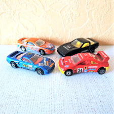 Lot of 4 cars MAJORETTE metal racing / racing / sport