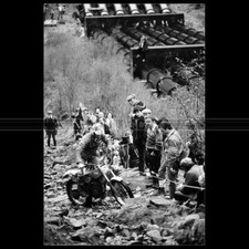 Photo M.000739 J. LAMPKIN FANTIC 240 SSDT SCOTTISH SIX DAYS TRIAL 1983