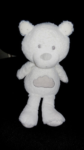 380 doudou peluche - doudou, blanc