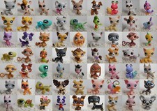 LPS Littlest pet shop chien European cat dogue colley cat dog rare 