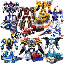 Metal Cardbot S Season2 GIGANT REX Trailer Truck Transformer Robot Car Kids Toys