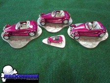 PLYMOUTH PROWLER POND FINANCIAL PUDDLE DEALER COLLECTIBLE PEBBLE BEACH 4 CAR SET