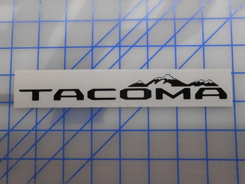 Autocollant tacoma x - 7,5",