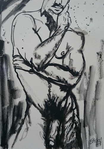 Nude male masculin - nude, male,