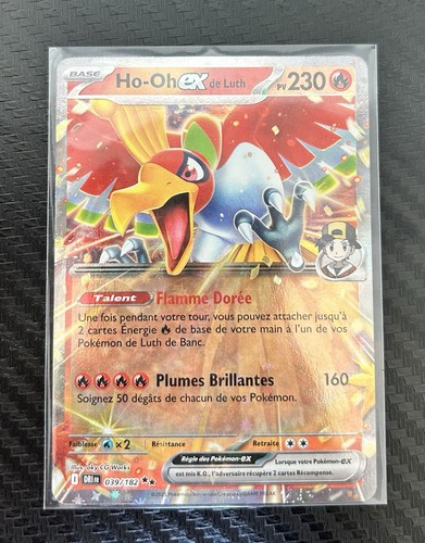 Carte pokémon ho oh - carte,