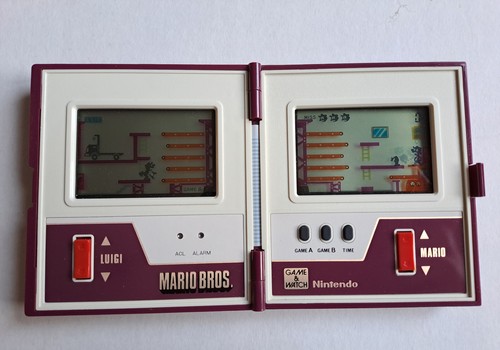 Nintendo game watch mario - game,