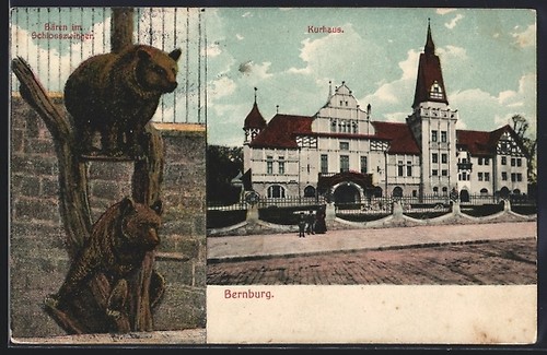 Carte postale bernburg - carte,