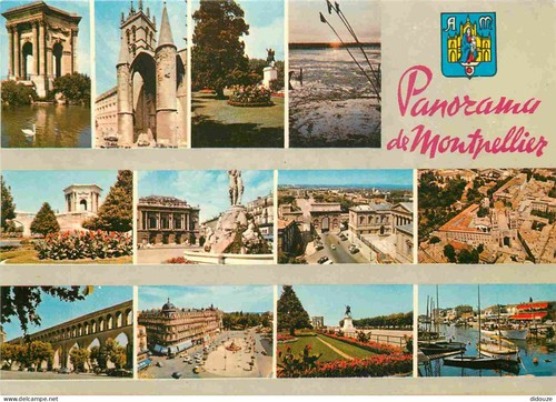 Postcard montpellier - -, 34