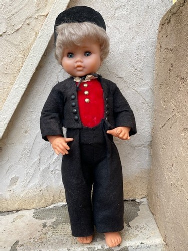 Ancienne poupee folklorique - poupee,