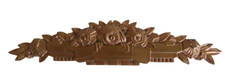 FRONTON ANCIEN LAITON CUIVRE