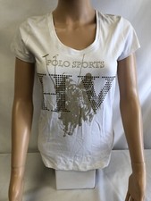 T-shirt d'équitation Femme HV Polo 95%Coton Taille XS Couleur Blanc Neuf !!!!!