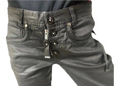 PANTALON FORME JEAN TOILE