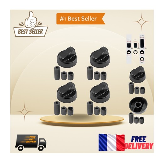 Boutons commande noir - boutons,