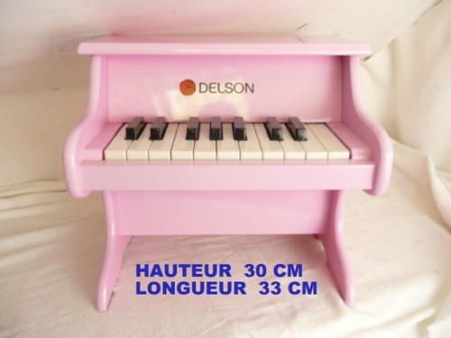Piano enfant bois laqué - piano,