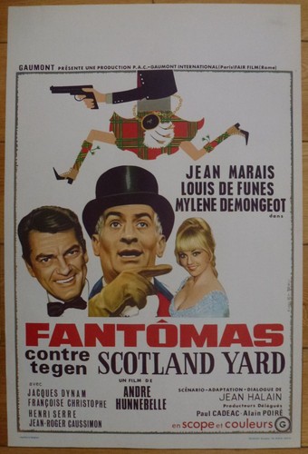Fantomas contre scotland yard - scotland,