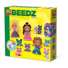 Perles a repasser - Princesses et animaux - SES CREATIVE - Crée des princesses e