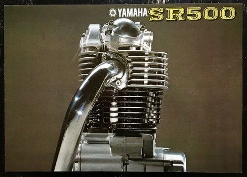 Depliant brochure yamaha - depliant, sr