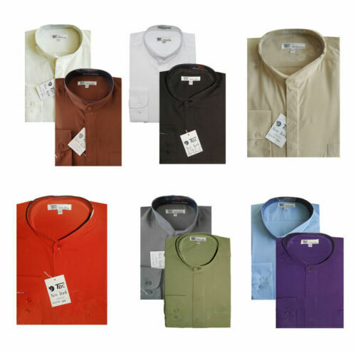 Mens mandarin collar banded - mens',
