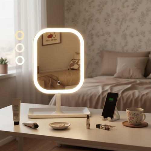 Miroir maquillage led - miroir,