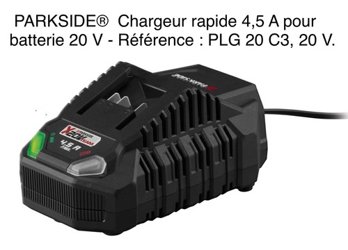 Parkside chargeur de - parkside®,