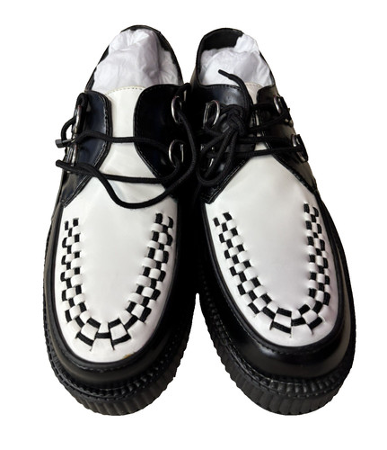 Blk wt leather - t.u.k., viva