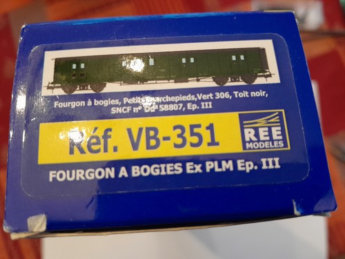 Fourgon bogies vb 351 - , ho