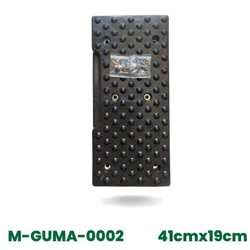 Plaque caoutchouc type - , a